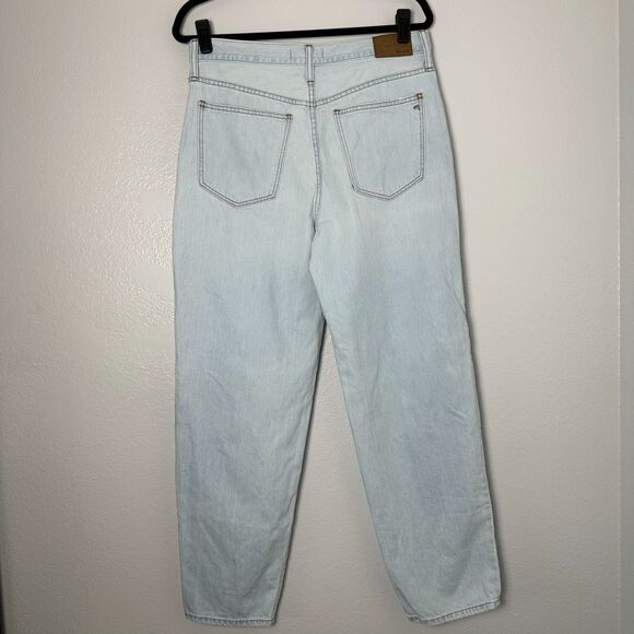 Madewell The Slouchy Boyjean Women's Wrightlane Light‎ Wash Size 28 - Picture 2 of 16